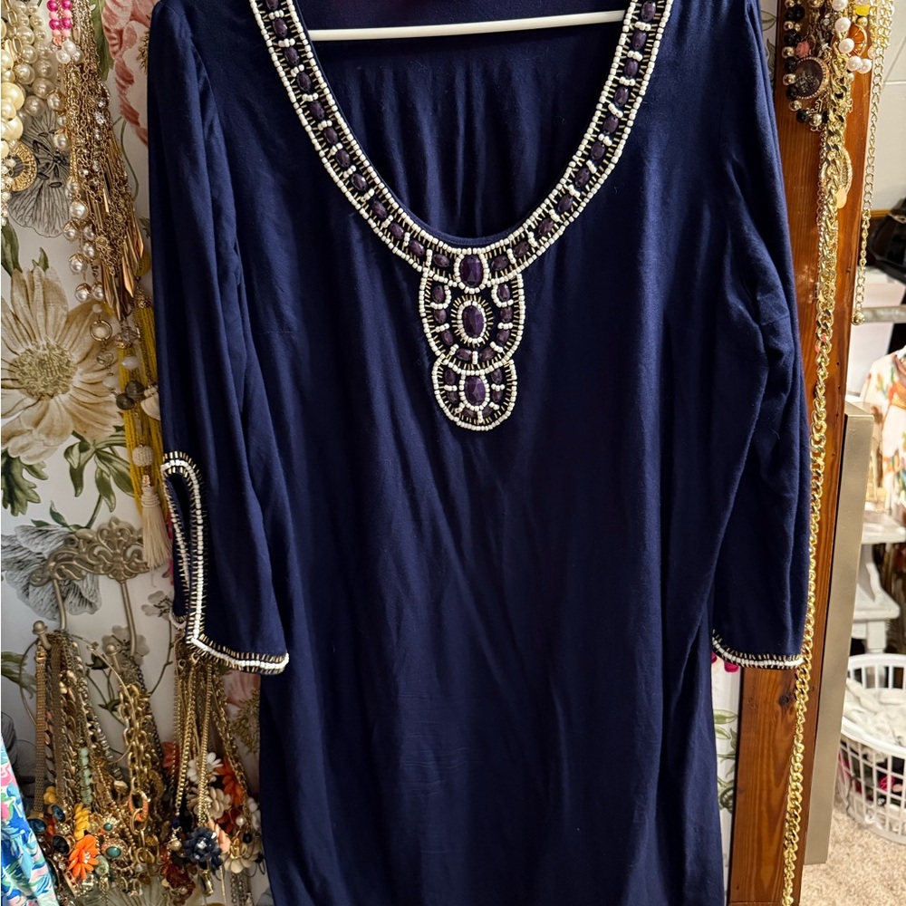Lilly Pulitzer Dark Blue tunic dress